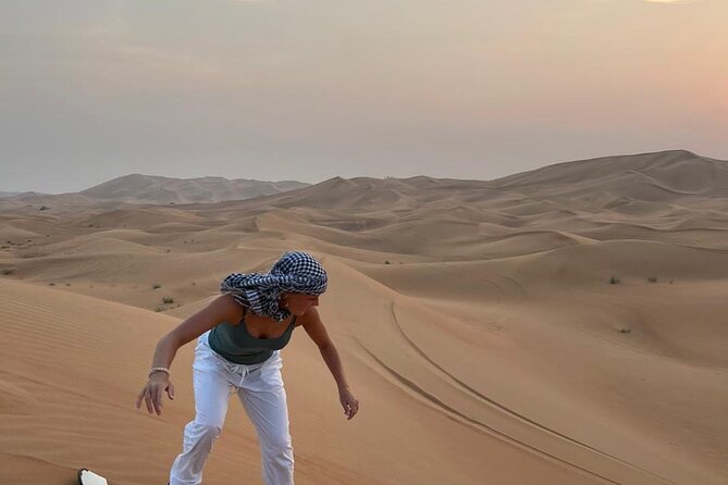 Dubai Red Dunes Afternoon Desert Safari with Camel Ride - BBQ Buffet Dinner and Live Shows