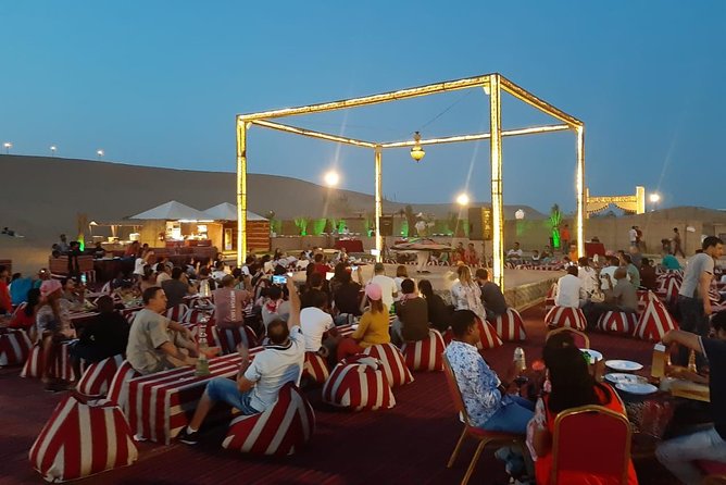 Dubai Red Dunes Desert Safari : Sandboarding, BBQ & Live Shows - Arabic coffee, dates, and the Al Awir camp