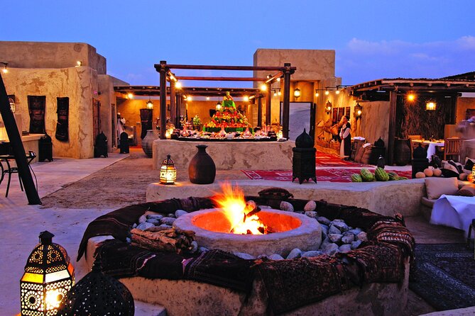 Dubai Red Dunes Safari - Sandboarding, camels, henna, and local clothing