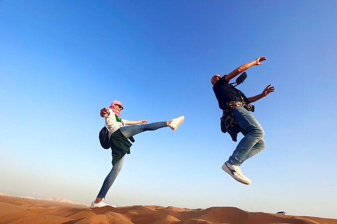 Dubai Red Dunes Safari, ATV, Camel ride, BBQ at Desert Camp - The afternoon begins with a long ride out