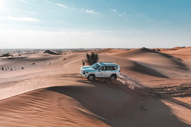 Dubai Red Dunes Safari: Dune Bashing, Camel Ride & Breakfast - Leaving Dubai for the red dunes