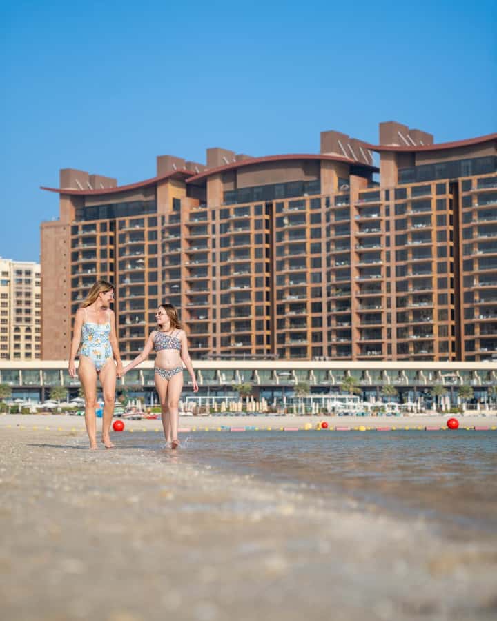 Dubai: Riva Beach Club Pool and Beach Day Pass - Views from Palm Jumeirah