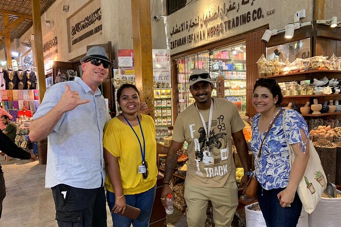 Dubai's Favourite Food & Historic walking Tour - Crossing Dubai Creek by abra