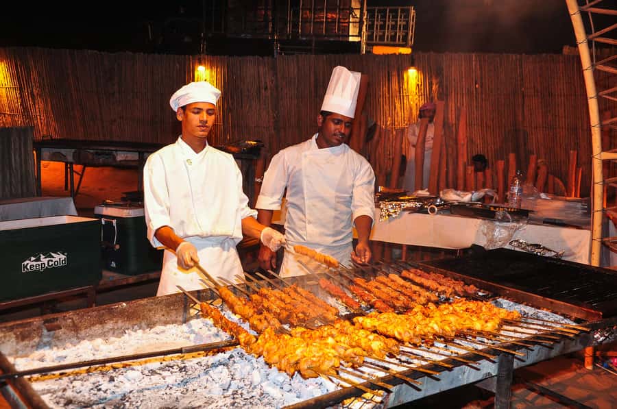 Dubai: Safari, Quad Bike, Camel Ride, and Buffet Dinner - Choosing quad biking in Lahbab