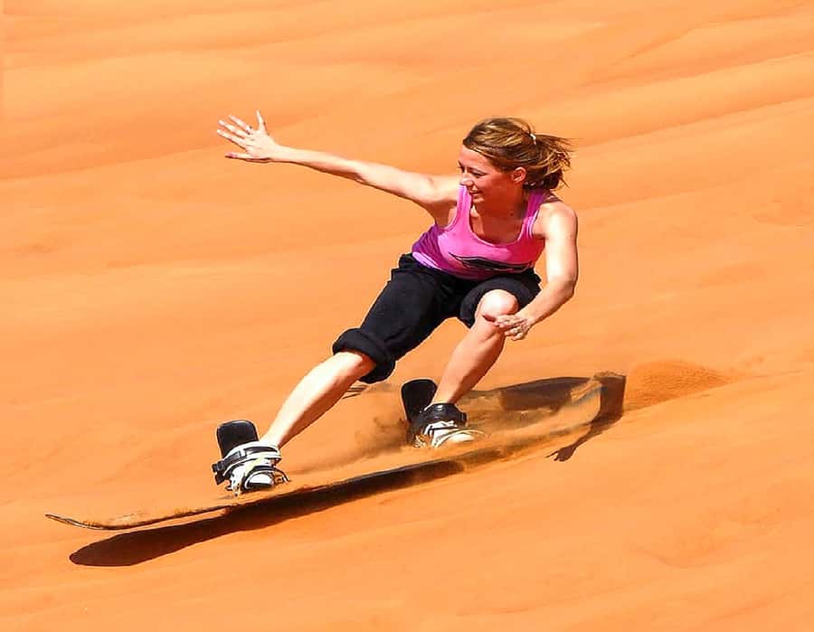 Dubai: Safari, Quad Bike, Camel Ride, and Buffet Dinner - Red dunes, sandboarding, and the main 4WD run