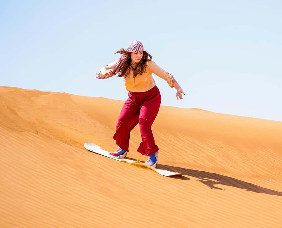 Dubai: Sandboarding, Camel Ride and Red Dune Bashing - A morning in Dubai’s Red Dune Desert