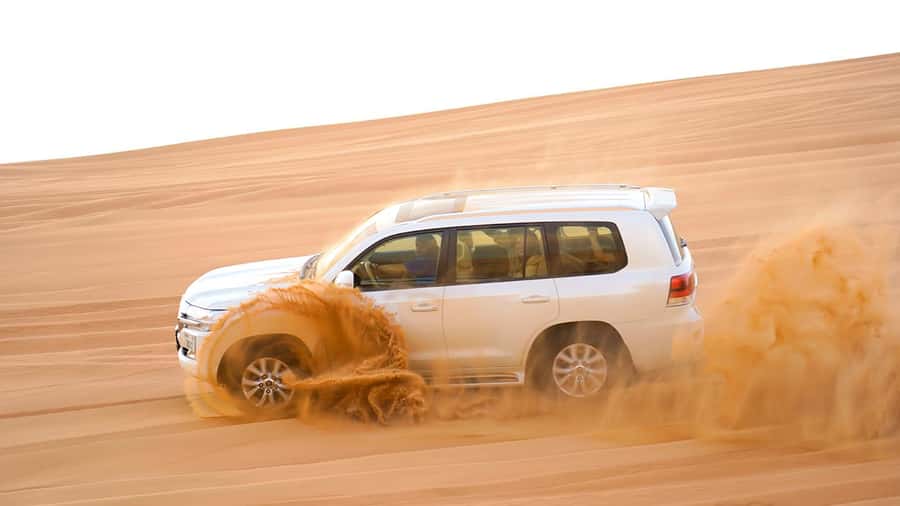 Dubai: Sandboarding, Camel Ride and Red Dune Bashing - Sandboarding on the high dunes