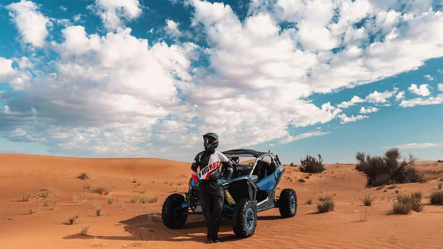 Dubai: Self-Drive 4WD Dune Buggy Guided Desert Adventure - From Dubai to Sharjah’s red dunes