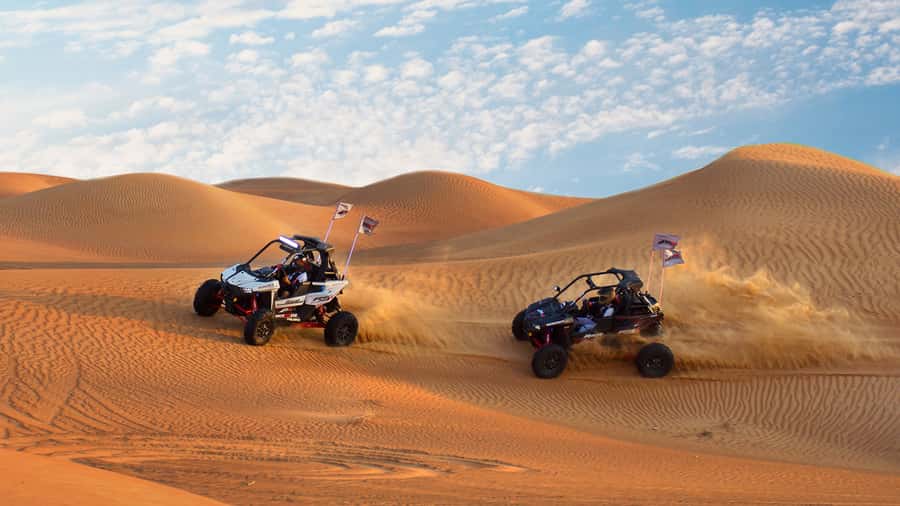 Dubai: Self-Drive 4WD Dune Buggy Guided Desert Adventure - How the guides shape the ride