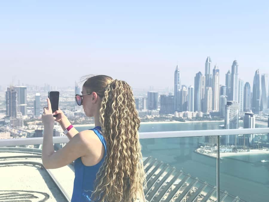 Dubai: Sky Pool and Palm Observatory Access - Transportation and the six-and-a-half-hour schedule