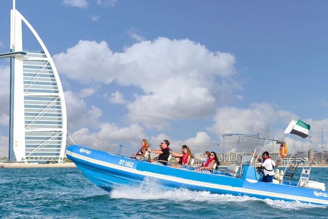 Dubai Speed Boat Tours: Marina, Atlantis and Burj Al Arab - Starting from Dubai Marina
