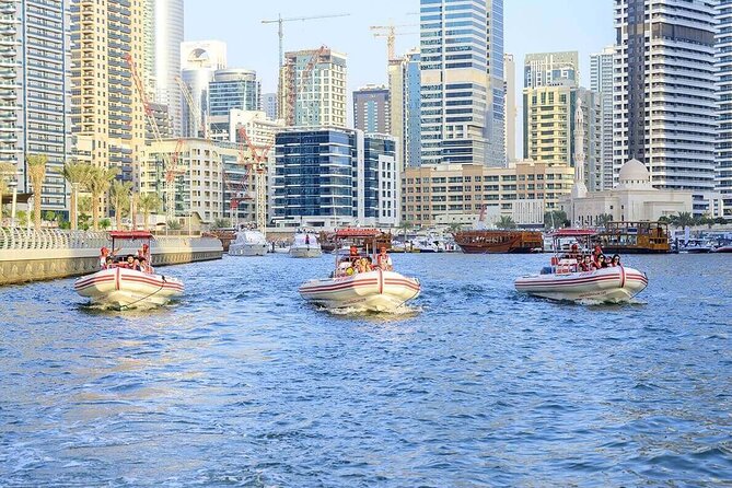 Dubai Speedboat Tour, Marina, Atlantis, Palm & Burj Al Arab - Atlantis, The Palm photo stop