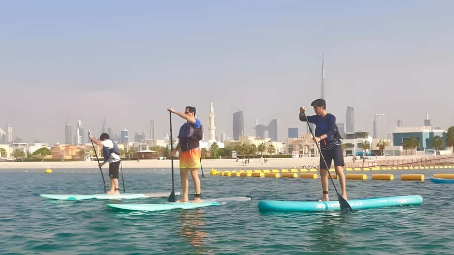 Dubai: Stand-Up Paddle Boarding with Burj Khalifa View - Why the Burj Khalifa view works so well for photos