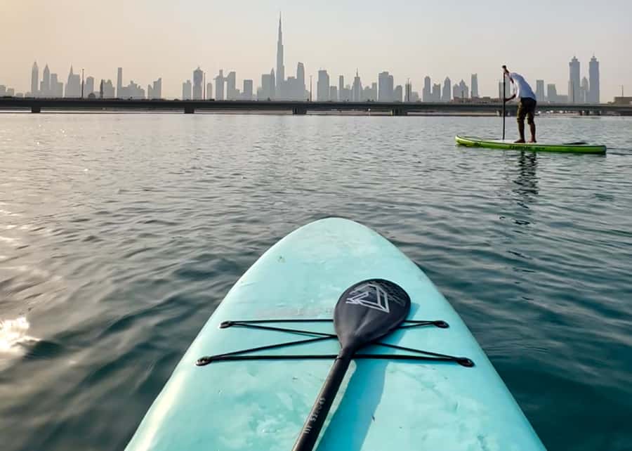 Dubai: Stand-Up Paddle Boarding with Burj Khalifa View - Is $37 a fair price?