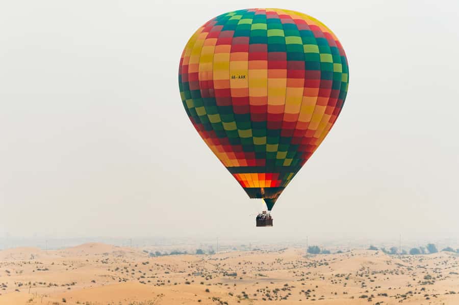 Dubai: Sunrise Balloon Flight with Camel Ride & Breakfast - The early drive from Dubai to the desert