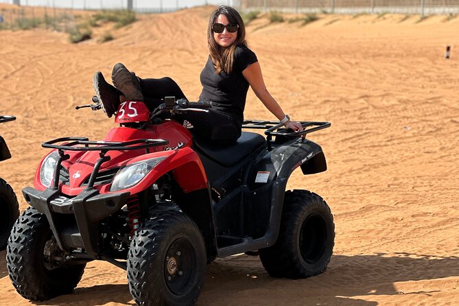 Dubai Sunrise private Desert Safari With Camel Ride - Sandboarding On The Golden Slopes
