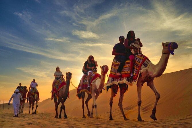 Dubai Sunrise private Desert Safari With Camel Ride - Sunrise Photography And Complimentary Pictures