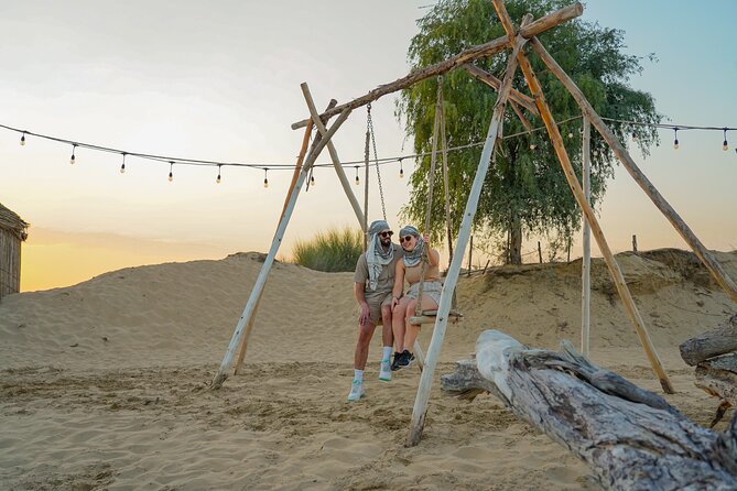 Dubai: Sunset Camel Trek, Al Khayma Camp, Stargazing & BBQ - Dinner with plenty of choice