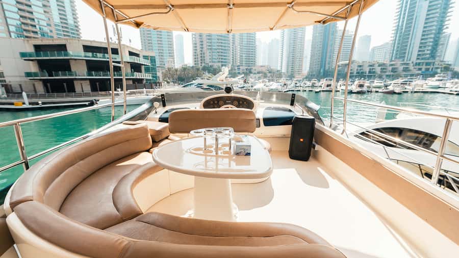 Dubai: Sunset & Night Cruise with Bites and Drinks - Music, service, and the onboard mood