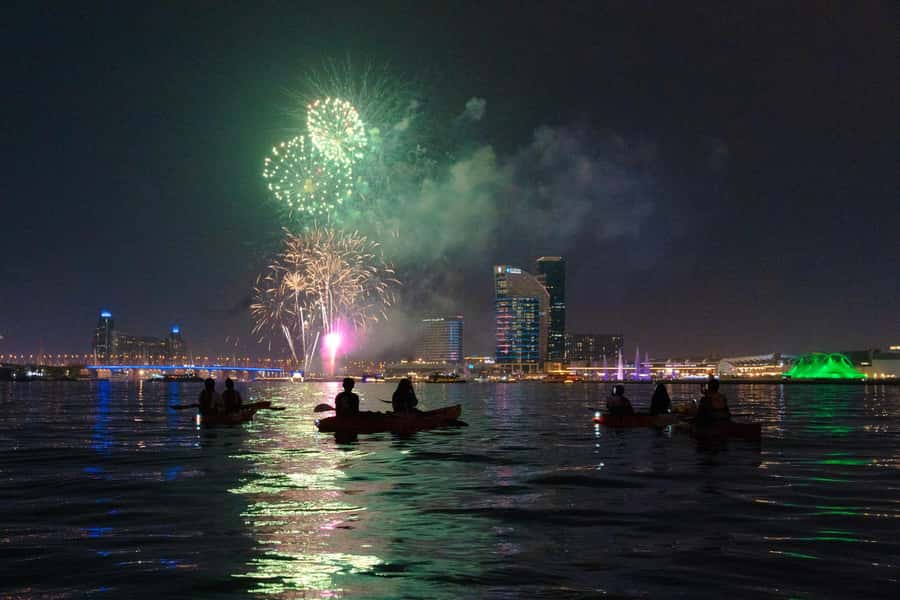 Dubai: Sunset/Night Dubai Creek Kayak Tour - What the $53 price really covers