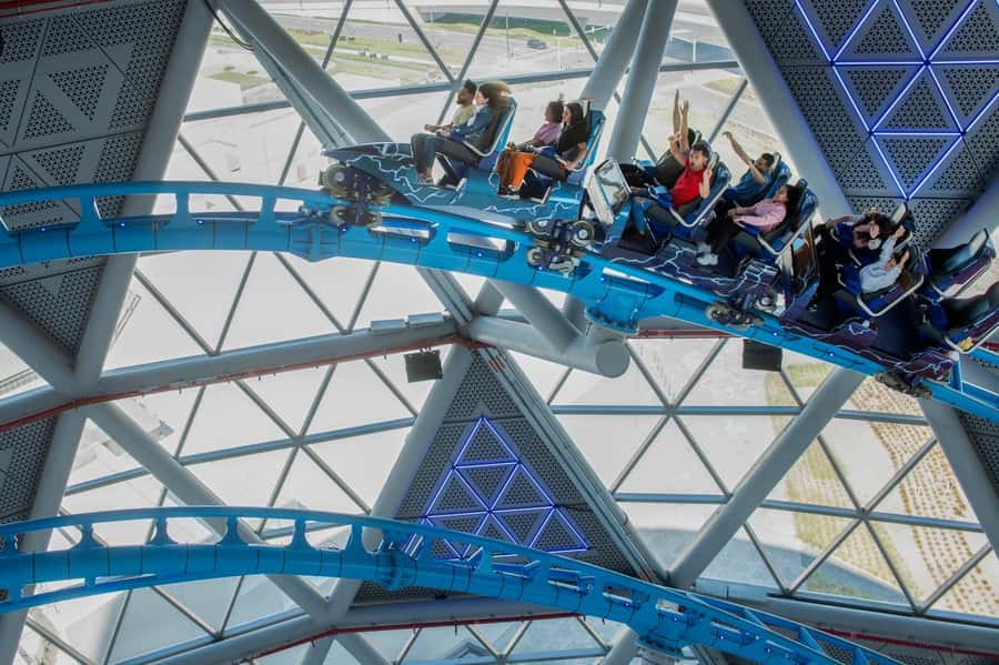 Dubai: The Storm Coaster - Finding the Storm Coaster at Dubai Hills Mall