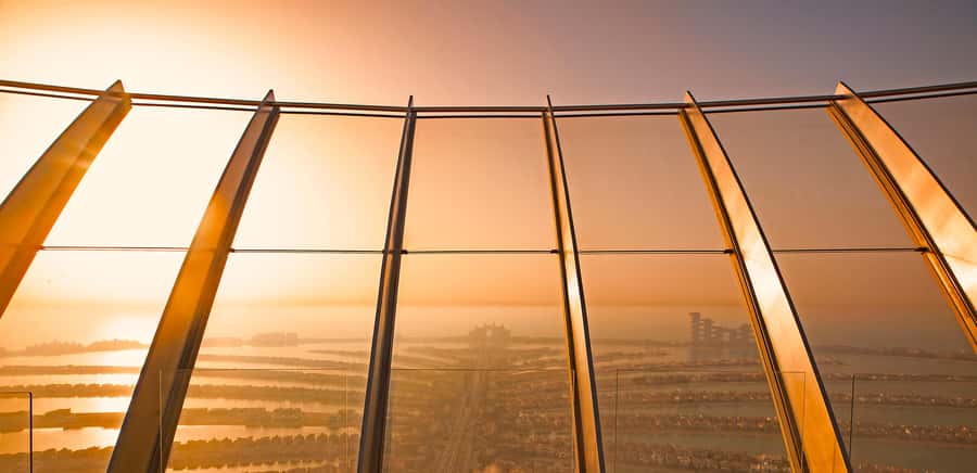 Dubai: The View At The Palm Observatory Entry Ticket - Arriving at The Palm Tower