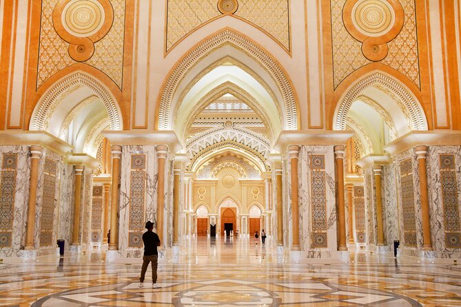 Dubai to Abu Dhabi Day Trip: Grand Mosque, Palace & Etihad Towers - The 90-minute ride from Dubai to Abu Dhabi