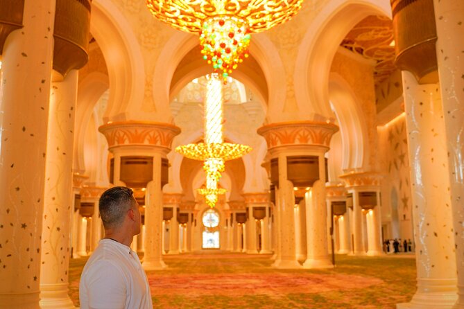 Dubai To Abu Dhabi: Grand Mosque, Royal Palace & Etihad Towers - Louvre Abu Dhabi: beautiful architecture, very little time