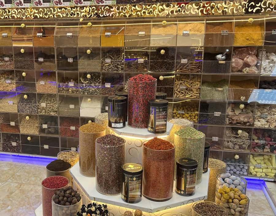 Dubai Tour: Haritage Walking Guide, Gold & Spice Souq, Creek - Spice Souk: smells, colors, and useful purchases