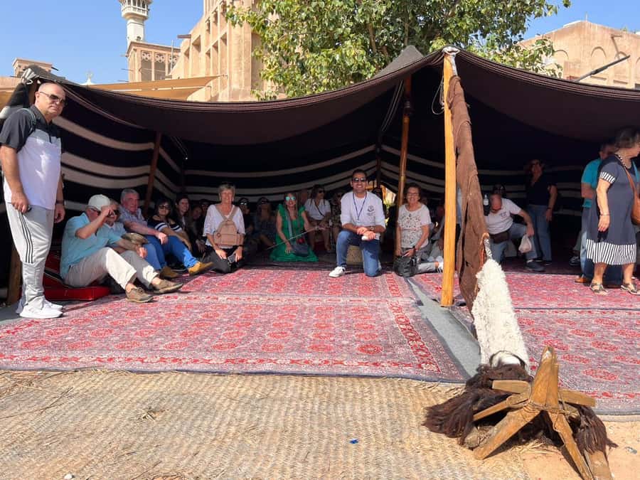 Dubai Tour: Haritage Walking Guide, Gold & Spice Souq, Creek - Gold Souk with a guide beside you
