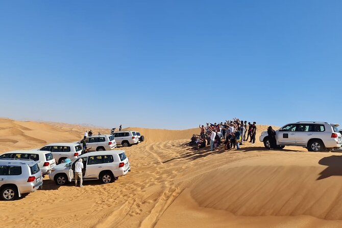 Dubai: Unique MORNING 4WD Red Dunes Safari - The short camel ride and photo stops
