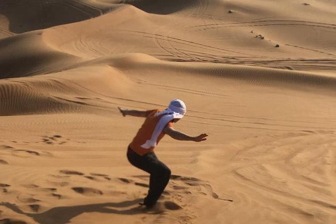 Dubai: Unique MORNING Quad Bike Red Dunes Safari - Food, clothing, and comfort advice