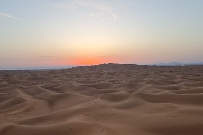 Dubai: Unique SUNRISE 4WD Red Dunes Safari - A slow camel ride before returning