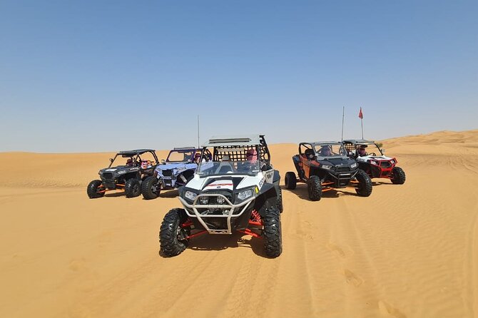 Dubai: Unique SUNSET Buggy Red Dunes Safari - Sunset from the highest dune
