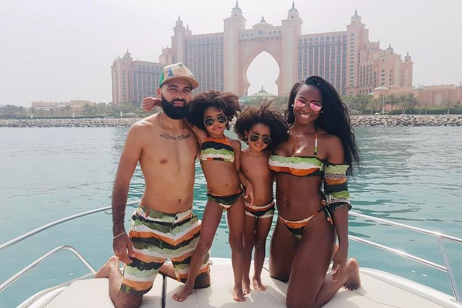 Dubai Yacht Sea escape Cruise, Swim, Tan & Sightsee! - Music, refreshments, and the private atmosphere