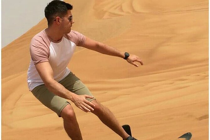 Dubia 4x4 Dune Bashing, Sandboarding, Camel Riding and Bbq Dinner - The 4x4 dune ride and desert photo stops