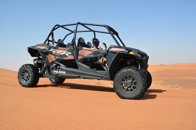 Dune Buggy Safari / Polaris 1000cc/ 4 Seater/ 1 Hour Drive Time - A 45-minute camel activity at a slower pace