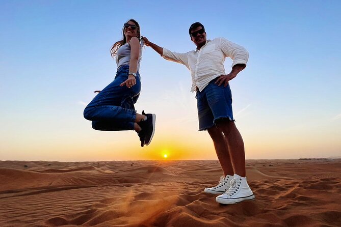 Dunes Safari Sandboarding and Photography in Desert - Lahbab’s tall dunes and the 4x4 ride