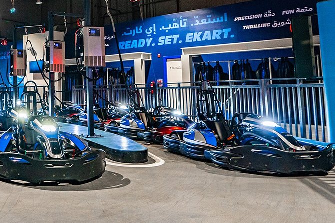 Ekart Zabeel Dubai at Dubai Mall - Seven minutes on an electric kart
