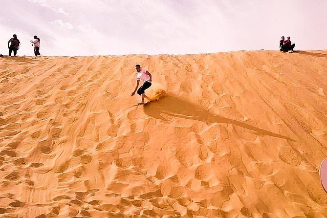 Enjoy Desert Safari With BBQ Dinner and Many More - Tanura, belly dancing, and the fire show