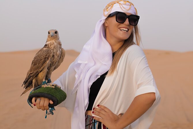 Evening Camel Caravan, Bedouin Dinner with Al Marmoom Oasis - Sunset, coffee making, and food prepared in front of you