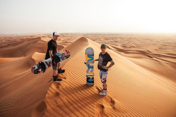 Evening Desert Adventure: Quad Biking, Sandboarding & Camel Ride - Quad biking across Lahbab’s red sand