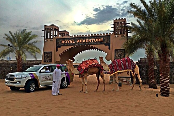 Evening Desert Safari:- Adventure Rides, Live Entertainment , BBQ Buffet & More - The Bedouin-style camp turns into an evening venue