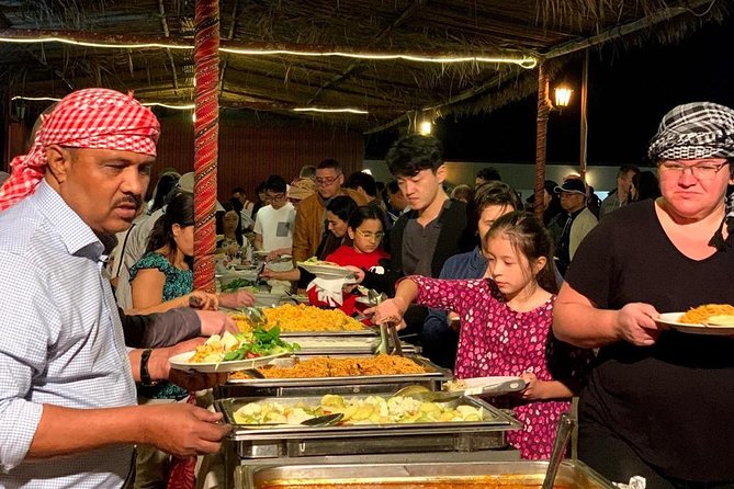 Evening Desert Safari BBQ Dinner With Quad Bike & Sand boarding - Henna, sheesha, and camp entertainment