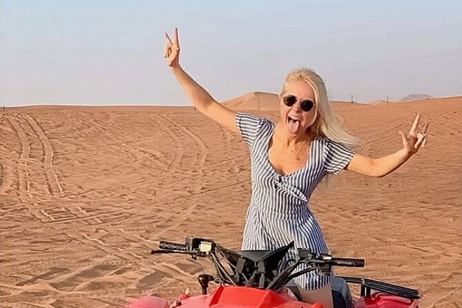 Evening Desert Safari from Dubai with Quad Bike Ride - Three shows close the evening