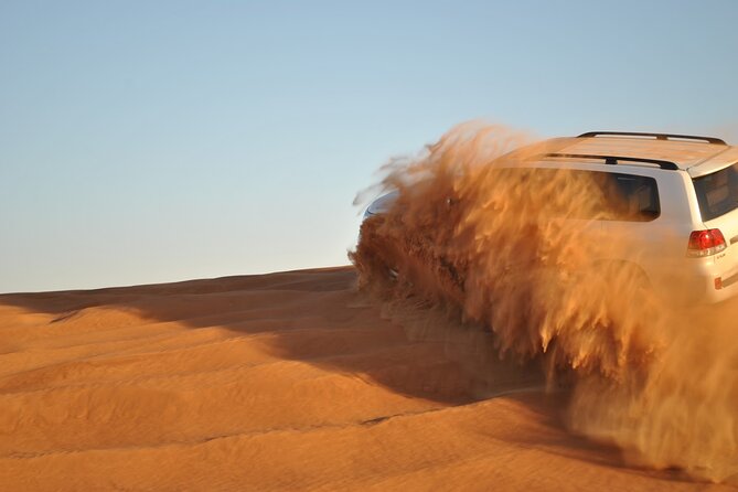 Evening Desert Safari Tour with Sand Surfing, BBQ Dinner (Exclusive Car) - What the $385 private price really buys you