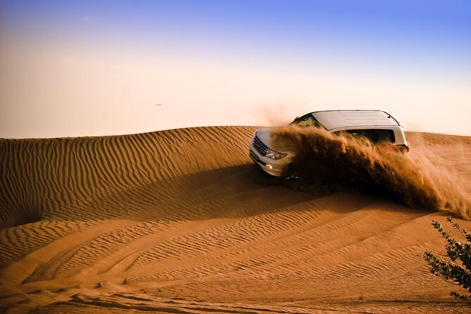 Evening Desert Safari Tour with Sand Surfing, BBQ Dinner (Exclusive Car) - Pickup from Dubai and the drive to the red dunes