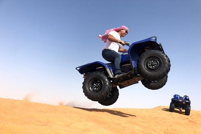 Evening Desert Safari with ATV Quad Bike Dune Bashing BBQ Dinner - Camp activities and the limits of authenticity