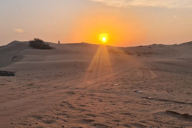 Evening Desert Safari with BBQ Buffet Camel Ride and Arabic Shows - Belly dancing, fire, and Tanoura performances