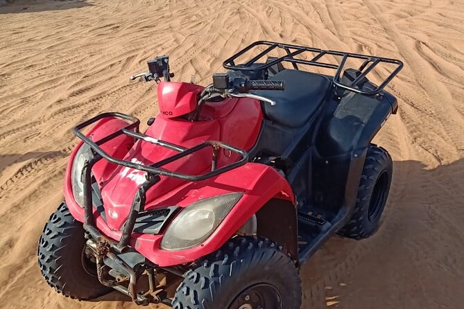 Evening Desert Safari with BBQ Buffet Camel Ride and Arabic Shows - Land Cruiser dune bashing: the main rush